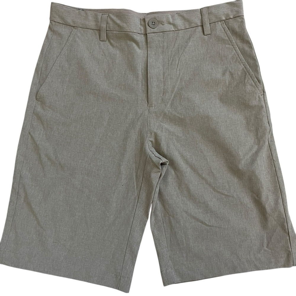 Vineyard Vines Performance Shorts Khaki Stretch Golf Casual Men’s Small Youth 18